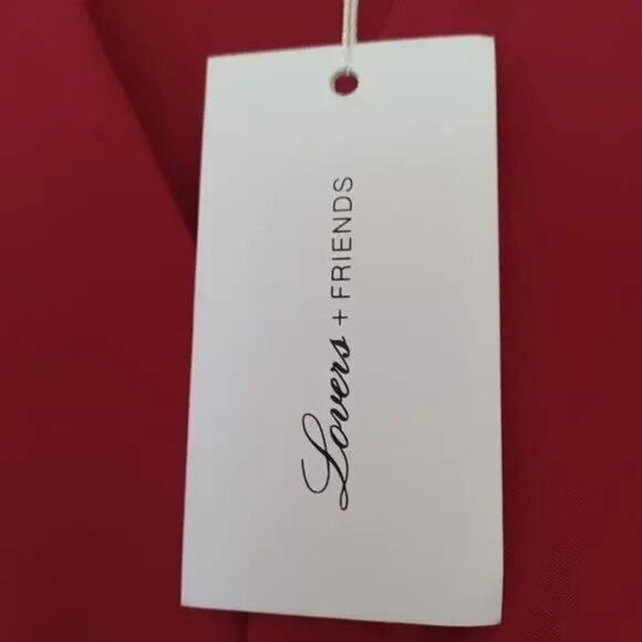 NWT Lovers + Friends Sundance Maxi Dress Raspberry Size S Revolve Wedding Guest - Picture 12 of 12